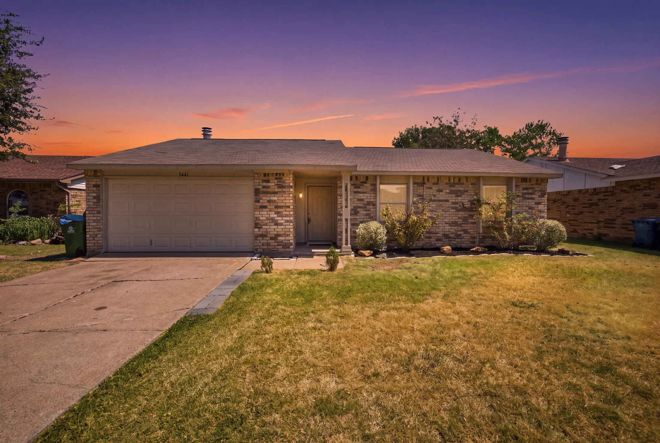 Twilight real estate photography