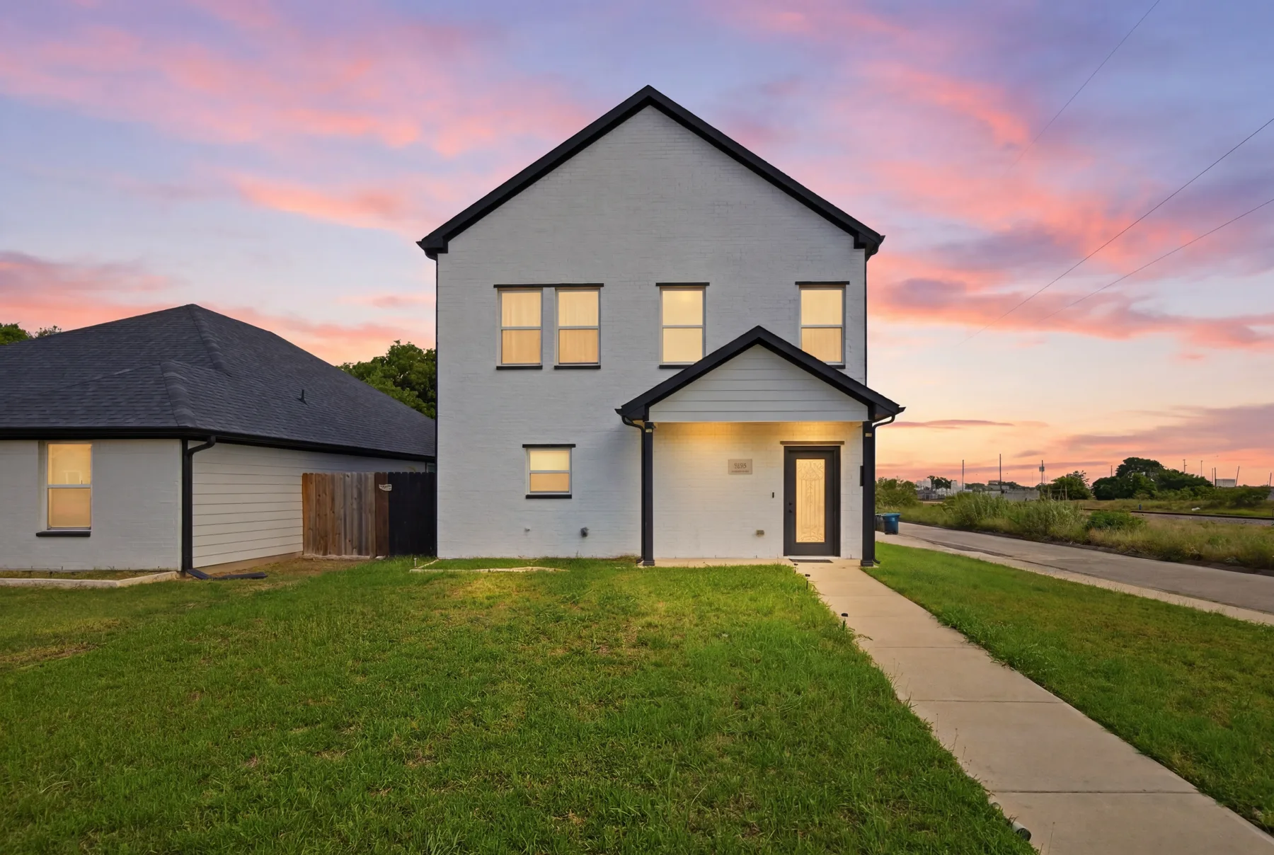 1469 Elmwood Ave virtual twilight real estate photography
