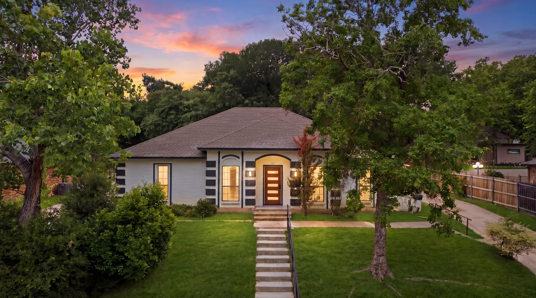 237 Bradford Dr virtual twilight real estate photography
